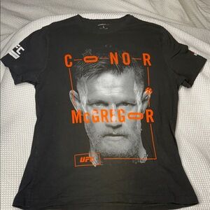 UFC Black and Orange Conor McGregor Tee- Large
